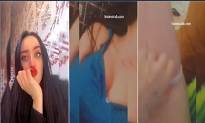 نودز عراقية بمفعول حبة فياجرا تصور لحبيبها وهي قالعة ملط تفرجيه كسها الوردي
